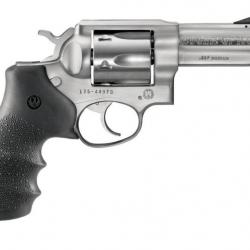 Revolver Ruger GP100 KGP841 cal.38SP+P canon 4" 6 coups Finition Inox Visée réglable Poignée ca