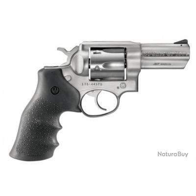 Revolver Ruger GP100 calibre 357Mag canon 2.5" 7 coups Finition Inox