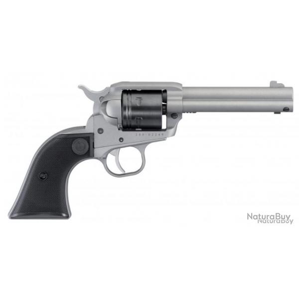 Revolver Ruger wrangler calibre 22LR 4.62" 6 coups inox cerakote