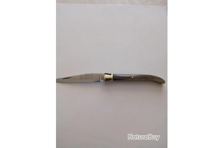 Couteau Laguiole G.David 61912 - Manche façon corne blonde 12cm
