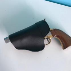 D mini holster luxe pour revolver poudre noire Shérif et Snub-Noses(Remington 1858 et colt).Droitier