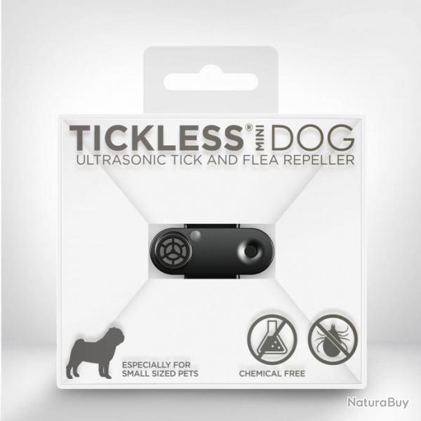 Rpulsif TICKLESS Mini Dog rechargeable - Noir