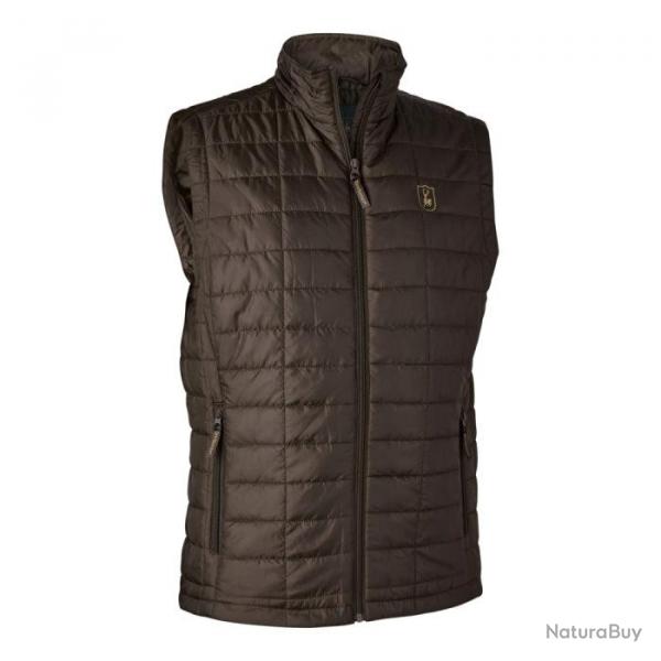 Gilet de chasse DeerHunter Muflon Packable Marron