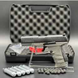 Pack Walther PPQ M2 calibre 43 (Munitions + capsules CO2)