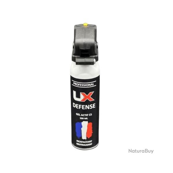 Bombe gel poivre UX Umarex Poigne Pro 100 ml avec goupille