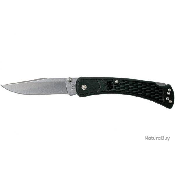 Couteau Pliant BUCK Hunter Slim Select 12,5cm Manche Nylon Noir