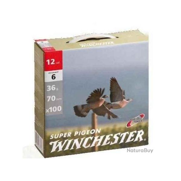WINCHESTER Cartouches de chasse Pack super pigeon - par boite de 100  12  / 70  36g - 6