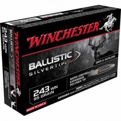 WINCHESTER Balles de chasse Ballistic silvertip - par boite de 20  243 WINCHESTER   95Gr