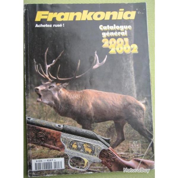 Catalogue  Frankonia  2001 - 2002