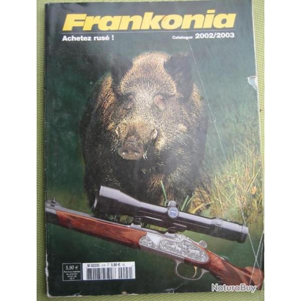 Catalogue  Frankonia  2002 - 2003