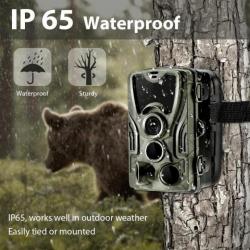 Camera de chasse Hunting Trail HC-801A,  avec filtre IR, vision nocturne, détection de mouvement