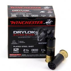 CARTOUCHES WINCHESTER DRYLOK SUPER STEEL 12 70