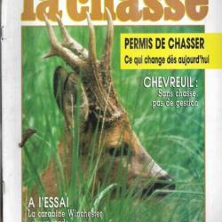 la revue nationale de la chasse 539 chevreuil, carabine winchester super grade, la perdrix rouge,