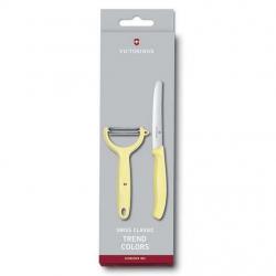 Set 2 pièces manche Y "SwissClassic" Trend Colors, Couleur jaune pastel [Victorinox]