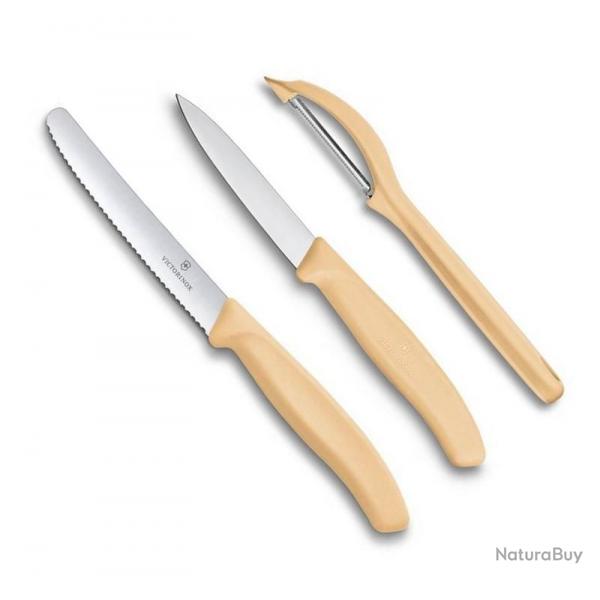 Set 3 pices "SwissClassic" Trend Colors, Couleur orange pastel [Victorinox]