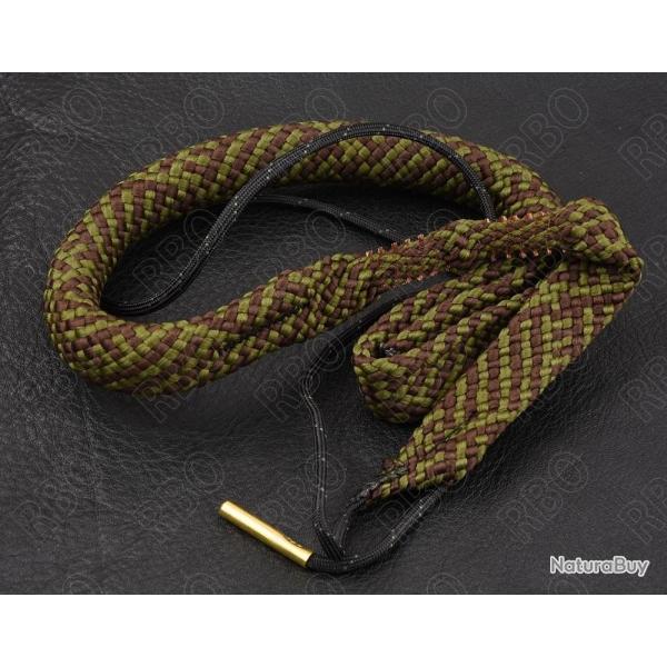 Cordon de nettoyage PREMIUM type boresnake calibre 44 .45