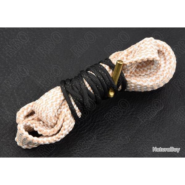Cordon de nettoyage PREMIUM type boresnake calibre 32 / 8mm