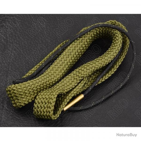 Cordon de nettoyage type boresnake 9mm, 38 .357