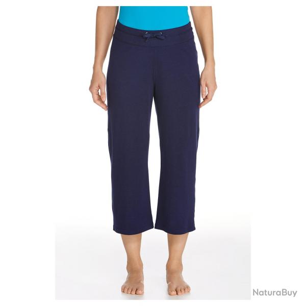 Coolibar Pantalon Anti Uv pour Femmes Bleu Fonc Bleu