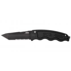 SOG - SGTACAUCOMPSBK - SOG-TAC AUTO COMPACT TANTO SERRATED