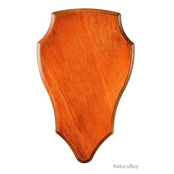 Ecusson Januel Pour Cerf En Bois Chne Dor