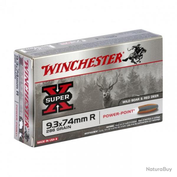 Balles De Chasse Winchester Power Point Calibre 9.3x74R