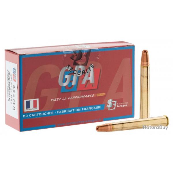 Balles De Chasse Sologne GPA Calibre 9.3x74R