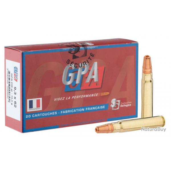 Balles De Chasse Sologne GPA Calibre 9.3x62-238 grains