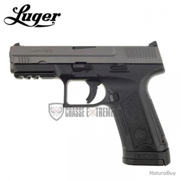 Pistolet LUGER Mc 9 Cal 9mm Para Noir/Gris