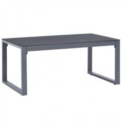 Table basse 90x50x40 cm Aluminium 47254