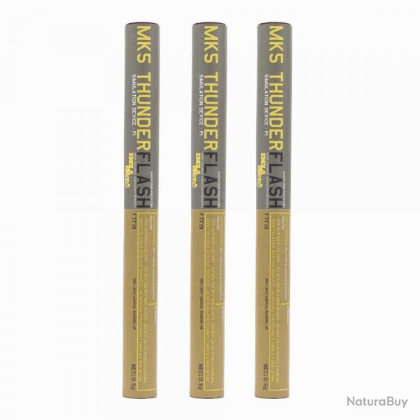 Lot de 3 btons dtonnant MK5 THUNDERFLASH