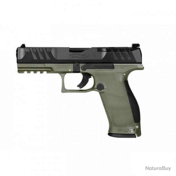 WALTHER - Pistolet PDP Full Size 4.5" OD Green 9x19 - 18 cps