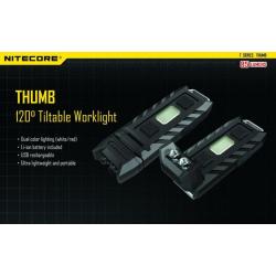 Lampe tactiques Nitecore Thumb - 85 Lumens