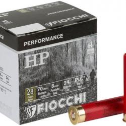 Fiocchi HP 28 Performance C.28/70 24g* 7,5 Boîte de 25