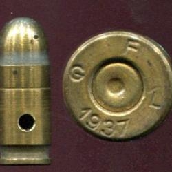 9 x 17 mm Corto Italien pour pistolet Berreta Mle 1934 - GLF 1937