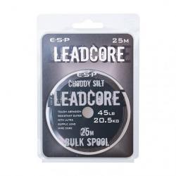 Bobine Leadcore 4lb 25m Silt Grey ESP