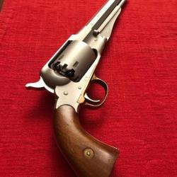 Réplique Pietta revolver Remington 1858 finition satiné mat