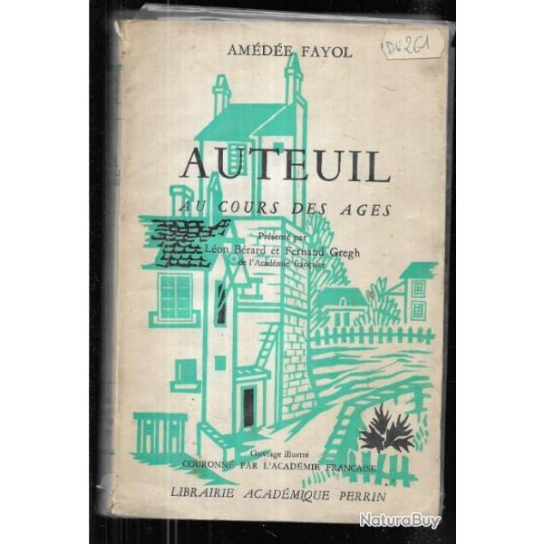 auteuil au cours des ages d'amde fayol