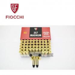 50 Munitions FIOCCHI Cal 357mag 158 Gr Lswc
