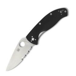 C122GPS - Couteau pliant Spyderco Tenacious noir
