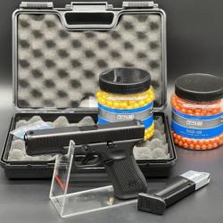 Pack laser prêt à tirer Glock 17gen 5 calibre 43 (Arme+Munitions+CO2)