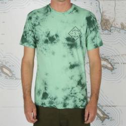 T-Shirt Salty Crew Tippet Tie Dye Prenium S/S TEE S Sea Foam