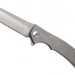 Couteau pliant "Zero Tolerance" ZT0450 Manche Titanium 11,5cm Design Sinkevich