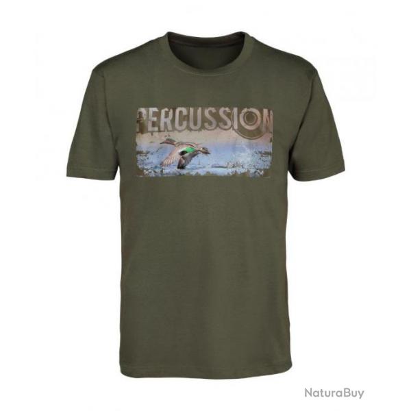 Tee Shirt Srigraphie Canard Percussion-M