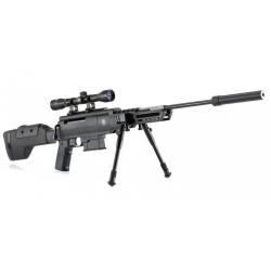 Carabine A Air Comprimé Black Ops Sniper Tactical 7,5 Joules Calibre 4.5 MM