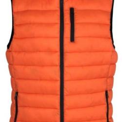 Gilet matelassé Trekking orange PERCUSSION