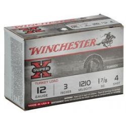 Cartouches Winchester Super X Turkey  plomb cuivré - Cal. 12/76 disponible