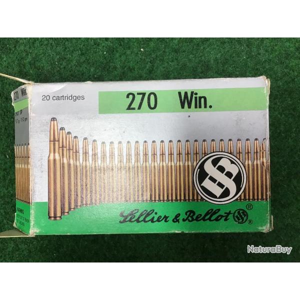 270 WIN SOFT POINT SELLIER BELLOT