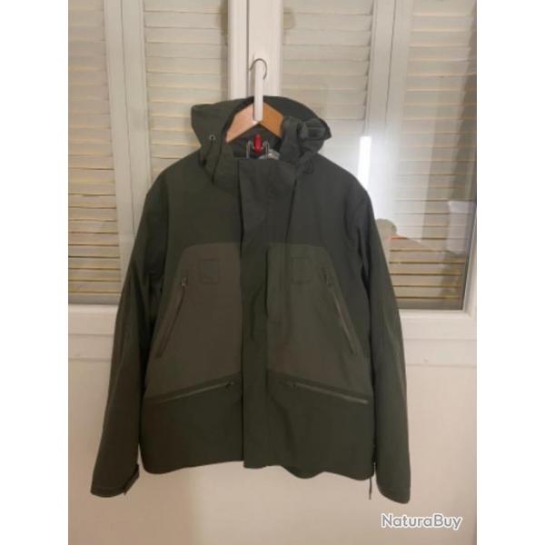 Veste de chasse verte solognac 100 ( impermable et rsistante) XL