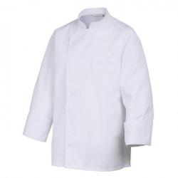 Veste de cuisine mixte bicolore manches courtes Robur ENERGY MC/ML Blanc Manches longues 1 / S